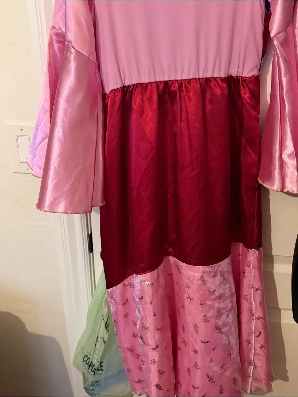 Disney Store Princess Mulan Costume Dress Halloween Costume size 9/10